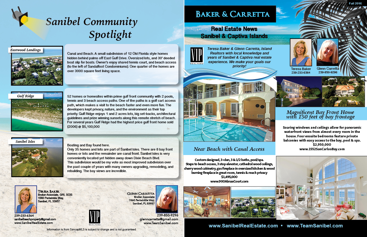 Baker-Carretta Fall Real Estate Newsletter